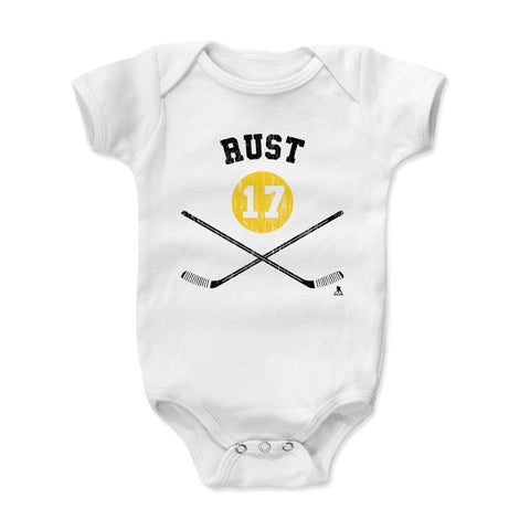 Baby Onesie Bryan Rust Sticks K - Soft Cotton Infant Bodysuit With Reinforced Neckline Kids Baby Onesie - YinzerShop