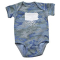 Baby Onesie Pennsylvania Lil' Roots | Soft Cotton Baby Clothes With Snaps Baby One-Piece - YinzerShop