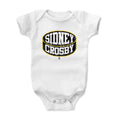 Baby Onesie Sidney Crosby Puck K - Soft Cotton Infant Bodysuit With Reinforced Neckline Kids Baby Onesie - YinzerShop