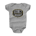 Baby Onesie Sidney Crosby Puck K - Soft Cotton Infant Bodysuit With Reinforced Neckline Kids Baby Onesie - YinzerShop