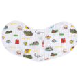 Baby Swaddle Blanket - Pittsburgh Muslin Swaddling Wrap & Convertible Burp Cloth Bib Set Swaddle Blanket - YinzerShop