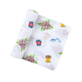Baby Swaddle Gift Set – Muslin Swaddle Blanket & Convertible Burp Cloth Bib Combo Swaddle Blanket - YinzerShop