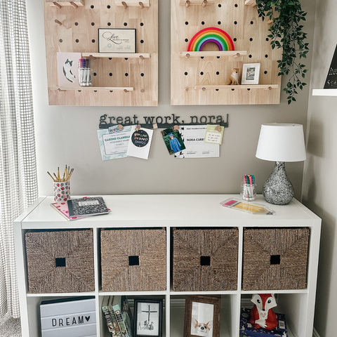 Magnetic Display Bar - Custom Name Steel Sign | Certificate Display Holder & Project Magnet