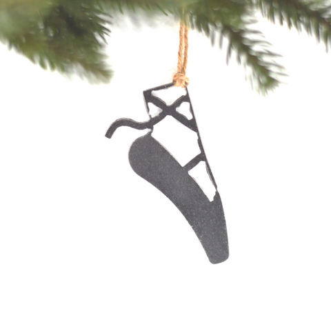 Ballet Slipper Ornament