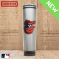 Baltimore Orioles Metal Dugout Mug | Stainless Steel Baseball Bat Mug MLB Teams - Metal Dugout Mug Dugout Mugs®   