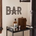 Bar Script Wall Decor – Stylish Wall Ornament | Home Bar Decor Sign Wall Decor - YinzerShop