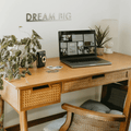 Bar Wall Decor - Magnetic Steel Wall Sign | Dream Big Photo Display Wall Decor - YinzerShop