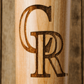 Colorado Rockies "CR" Dugout Mug® | Baseball Bat Mug MLB Teams - Dugout Mug Dugout Mugs®   