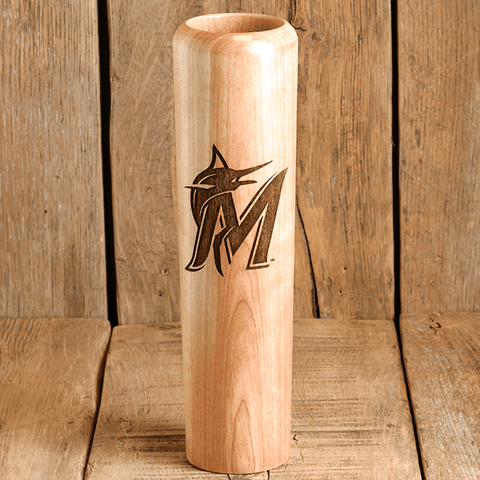 Miami Marlins "M" Dugout Mug® | Baseball Bat Mug MLB Teams - Dugout Mug Dugout Mugs®   