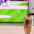 Baltimore Orioles Wined Up® | Baseball Bat Wine Mug MLB Teams - Wined Up Glass Dugout Mugs®   