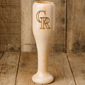 Colorado Rockies "CR" Wined Up® | Baseball Bat Wine Mug MLB Teams - Wined Up Glass Dugout Mugs®   