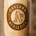 Oakland Athletics Wined Up® | Baseball Bat Wine Mug MLB Teams - Wined Up Glass Dugout Mugs®   