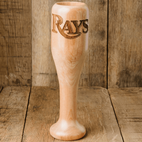 Tampa Bay Rays Wined Up® | Baseball Bat Wine Mug MLB Teams - Wined Up Glass Dugout Mugs®   