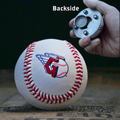 Baseball Bottle Opener – Cleveland Guardians Cutter | Unique MLB Team Logo Opener Cutters - Half Baseball Bottle Opener - YinzerShop