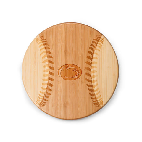 Baseball Cutting Board – Penn State Nittany Lions Home Run Bamboo Serving Tray Licensed - YinzerShop