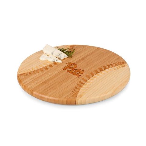 Baseball Cutting Board | Pittsburgh Panthers Home Run Serving Tray - Bamboo Double Sided Licensed - YinzerShop