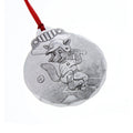 Baseball Fox Ornament - Personalized Sports Keepsake With Whimsical Fox Design - YinzerShop