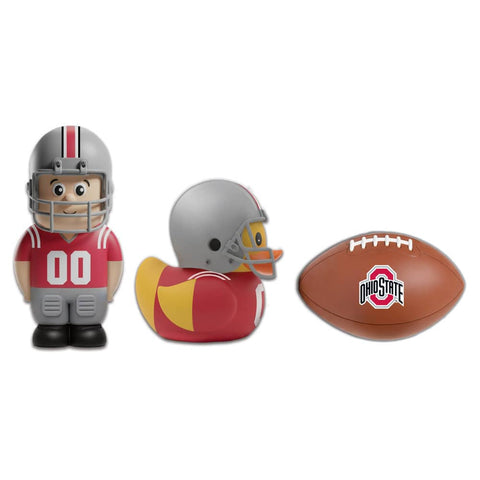 Bathletes - Ohio State Buckeyes NCAA Bath Toys Baby Toys - YinzerShop