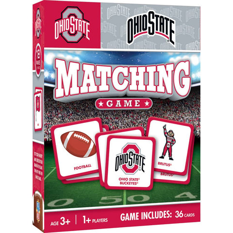 Ohio State Buckeyes Game – Official NCAA Matching Card Game for Family Fun