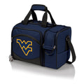 West Virginia Mountaineers - Malibu Picnic Basket Cooler  Picnic Time Family of Brands   