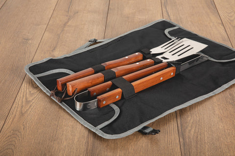 Ohio State Buckeyes - 3-Piece BBQ Tote & Grill Set  Picnic Time Family of Brands   