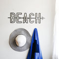 Beach Wall Decor – Rustic Coastal Wall Art by KEYSTONE STEEL CO. | Nautical Home Decor Wall Decor - YinzerShop