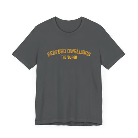 Bedford-Dwellings - The Burgh Neighborhood Series - Unisex Jersey Short Sleeve Tee T-Shirt - YinzerShop