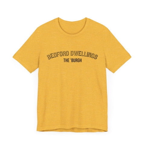 Bedford-Dwellings - The Burgh Neighborhood Series - Unisex Jersey Short Sleeve Tee T-Shirt - YinzerShop