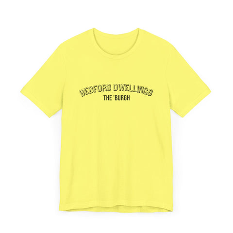 Bedford-Dwellings - The Burgh Neighborhood Series - Unisex Jersey Short Sleeve Tee T-Shirt - YinzerShop