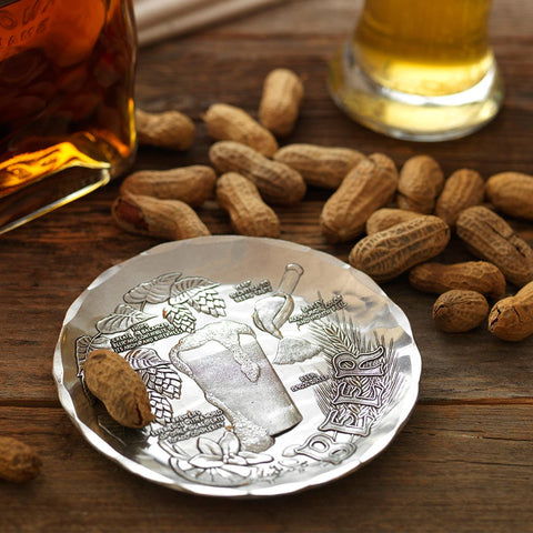 Beer Coaster by Wendell August Forge – Handcrafted Craft Beer Anatomy Coaster - YinzerShop