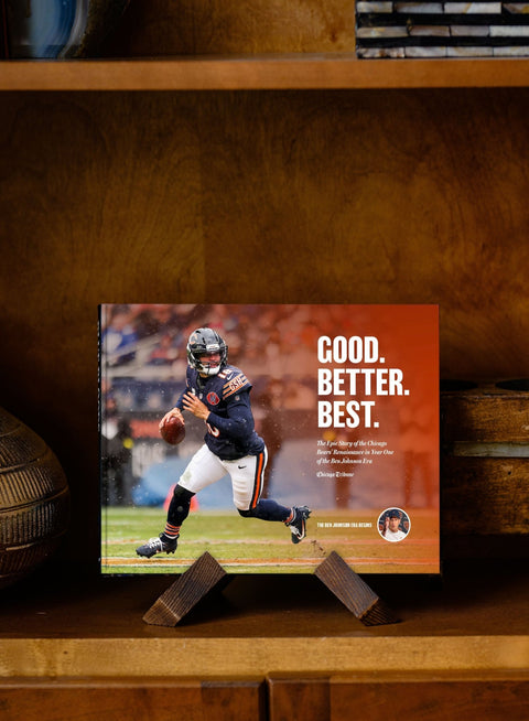 Ben Johnson Chicago Bears Book – NFL Team History & Bears NFC Champs Story 2026 Release Book - YinzerShop