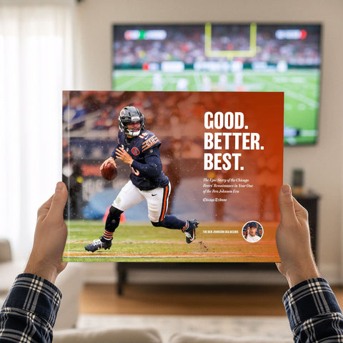 Ben Johnson Chicago Bears Book – NFL Team History & Bears NFC Champs Story 2026 Release Book - YinzerShop