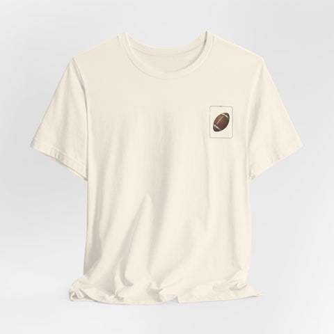Benchwarmer Dog Football T‑Shirt — "Benched Again Somehow" Graphic Tee T-Shirt - YinzerShop