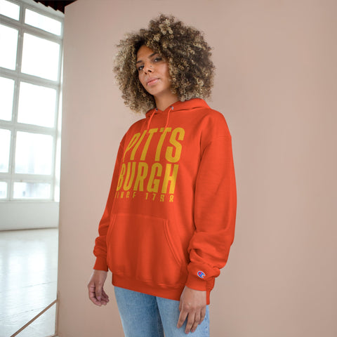 Big Pittsburgh - Champion Hoodie Hoodie - YinzerShop