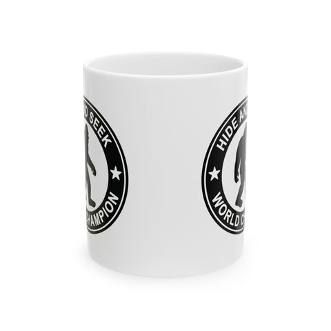 Bigfoot Hide and Seek Champion (Pittsburgh Sarcasm Series) - Coffee Mugs (11oz, 15oz) Mug - YinzerShop