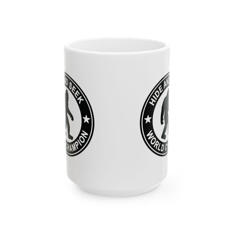 Bigfoot Hide and Seek Champion (Pittsburgh Sarcasm Series) - Coffee Mugs (11oz, 15oz) Mug - YinzerShop