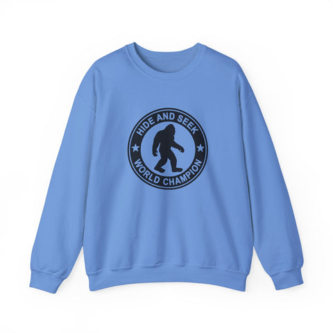 Bigfoot Hide and Seek Champion (Pittsburgh Sarcasm Series) - Heavy Blend™ Crewneck Sweatshirt Sweatshirt - YinzerShop