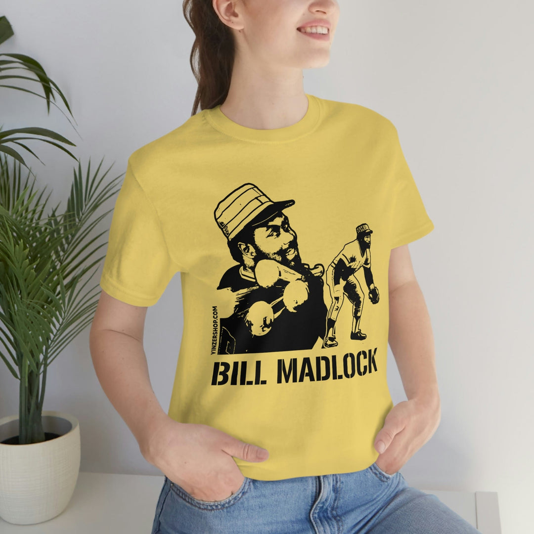 Bill Madlock Legend T-Shirt Short Sleeve Tee T-Shirt Printify   
