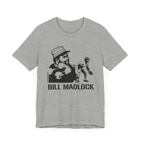 Bill Madlock Legend T-Shirt - Unisex bella+canvas 3001 Short Sleeve Tee T-Shirt - YinzerShop