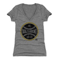 Bill Mazeroski Women's V-Neck T-Shirt – Slim Fit Soft Casual Tee, Tri Blend Fabric Women's V-Neck T-Shirt - YinzerShop