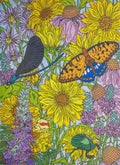 Birdie Puzzles 1000 Piece Puzzle - Floral Puzzle With Cooper Malin Art | Frame Worthy Jigsaw Jigsaw Puzzles - YinzerShop