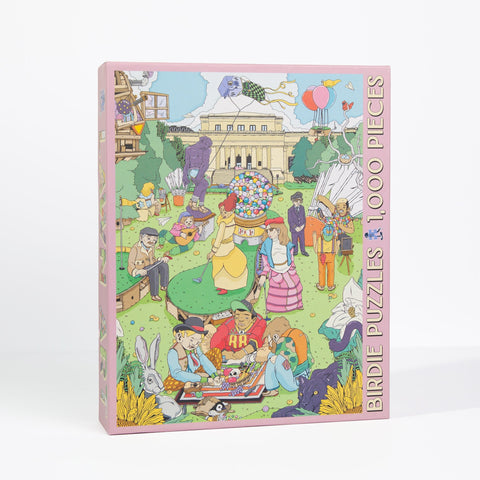 Birdie Puzzles 1,000 Piece Puzzle - Picnic Themed Artistic Jigsaw Puzzle Set Jigsaw Puzzles - YinzerShop