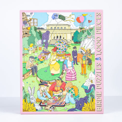 Birdie Puzzles 1,000 Piece Puzzle - Picnic Themed Artistic Jigsaw Puzzle Set Jigsaw Puzzles - YinzerShop