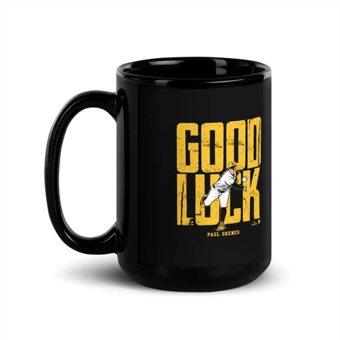 Pittsburgh Pirates Paul Skenes: Good Luck Mug Mug Mug BreakingT 15 oz  