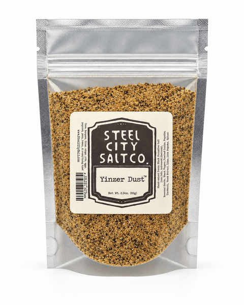 Black Hawaiian Salt Yinzer Dust® - Artisan Salt Blend For Grilled Food Seasoning - YinzerShop