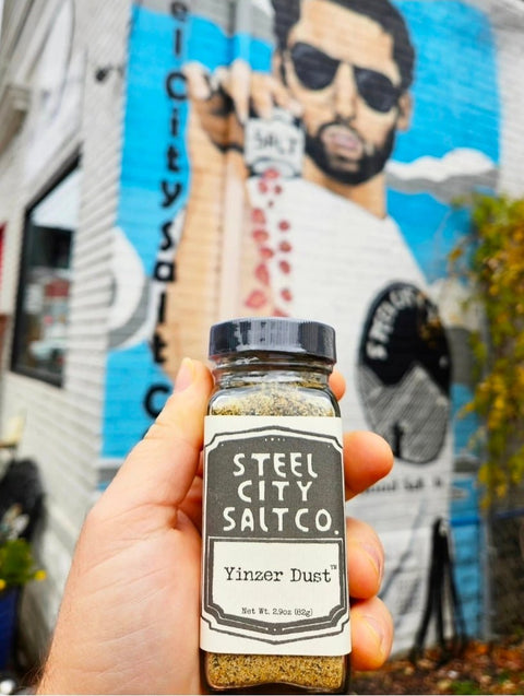 Black Hawaiian Salt Yinzer Dust® - Artisan Salt Blend For Grilled Food Seasoning - YinzerShop