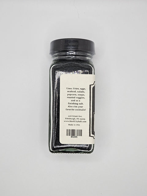 Black Hawaiian Sea Salt | Fine Grain Lava Sea Salt For Cooking & Barbecue Seasoning - YinzerShop
