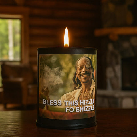 Snoop Dogg "Bless This Hizzle" Scented Candle