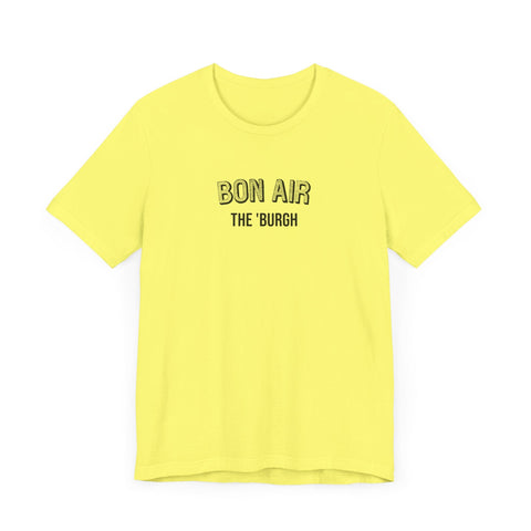 Bon Air - The Burgh Neighborhood Series - Unisex Jersey Short Sleeve Tee T-Shirt - YinzerShop
