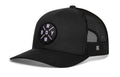 Boy Mom Trucker Hat - Black Snapback Adjustable Cap with Embroidered Patch | Haka Hat Trucker - YinzerShop